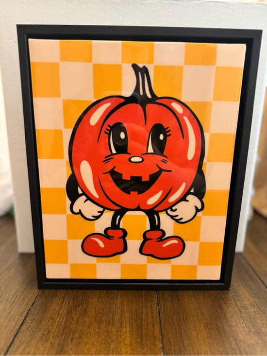 Other - Vintage-Style Cartoon Pumpkin Halloween Art